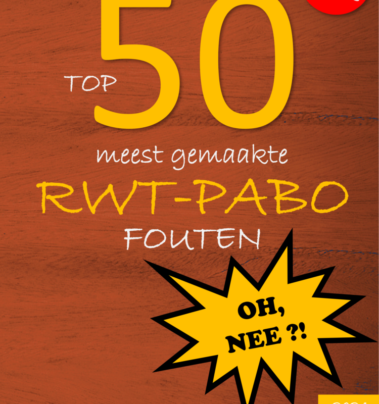 TOP 50 RWT fouten