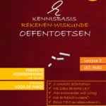 LKT Kennisbasis Rekenen-Wiskunde Oefentoetsenboek voor Pabo leerjaar 3 met ruim 300 sommen.