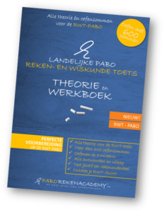 RWT Landelijke Pabo Reken- en Wiskundetoets Theorie- en Werkboek met 600 sommen.