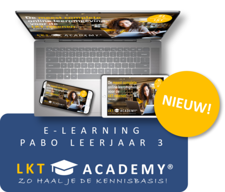 LKT Academy e-learning voor Pabo leerjaar 3