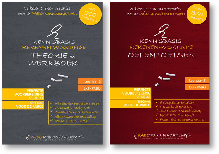 LKT-oefenboeken voor de kennisbasistoets rekenen-wiskunde